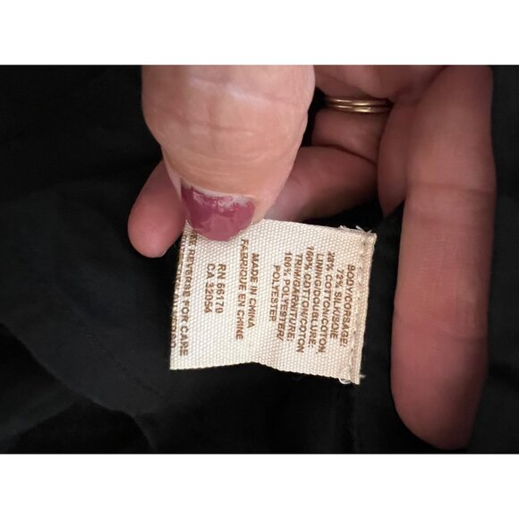 Free People Black Ruffled Off-Shoulder Smocked Dress L Adjustable Straps - Picture 5 of 9